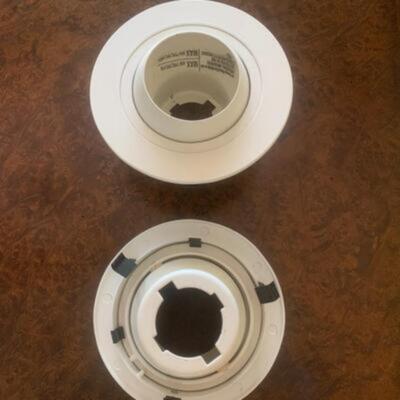 Recessed Light Trim Cover Pair - 4''