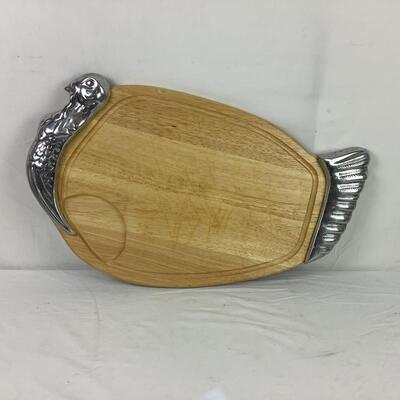 5236 Turkey Wooden Cutting Board by Well Equipped Kitchen