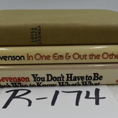 3 Book Lot Mixed