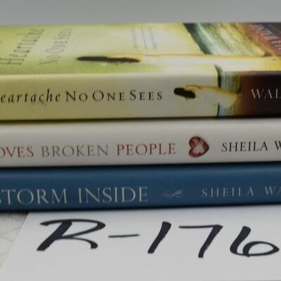 3 Sheila Walsh Book Lot