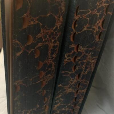 Vintage 1938 Funk and Wagnalls ðŸ“– Dictionary 2 volumes - 12â€ x 9â€ x 3â€ approx