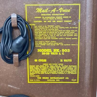 Mail-A-Voice Recorder BK-503