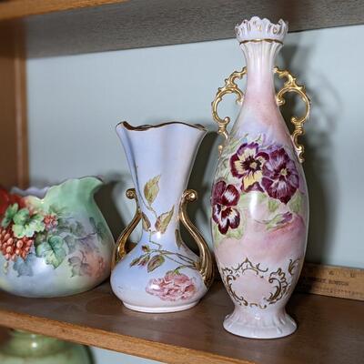 Beautiful Antique Pitchers and Vases, Wonderful Condition