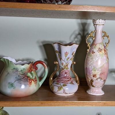 Beautiful Antique Pitchers and Vases, Wonderful Condition