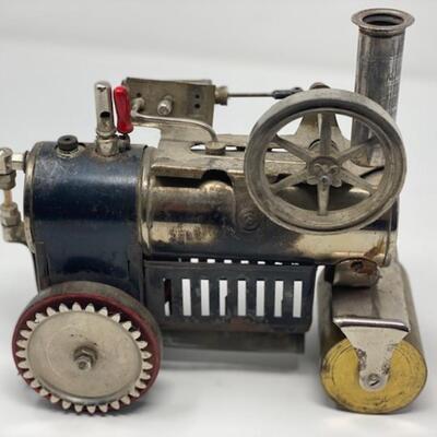 Weeden Toy Steam Engine and Implements