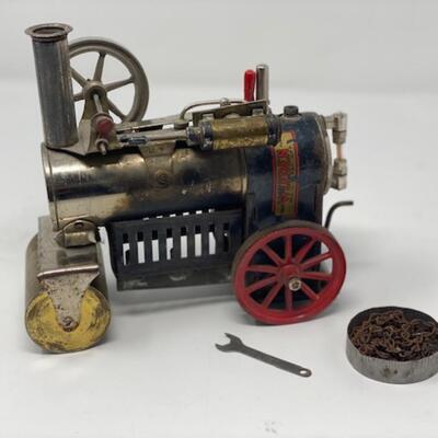 Weeden Toy Steam Engine and Implements