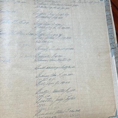Antique 1916 legal folio