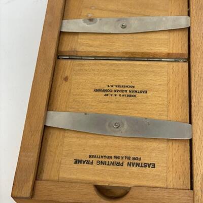 Parts to 1890 Circa Home Photo Development Kit