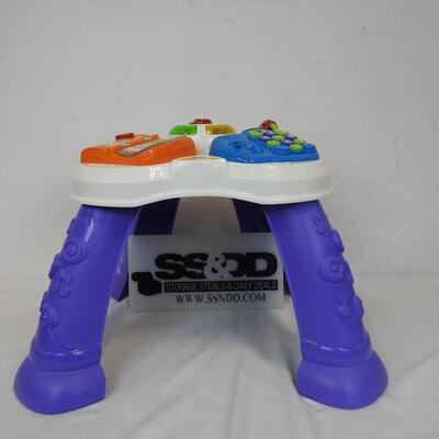 VTech Sit-to-Stand Learn & Discover Table, Activity Toy, Used, Missing Phone