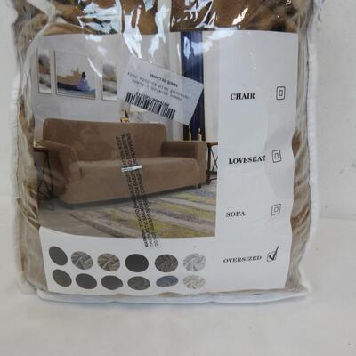 Kirkland Sheet Set W/4 Pillow Cases-King-Blue & Xunuu Stretch Xl Sofa Cover-Used