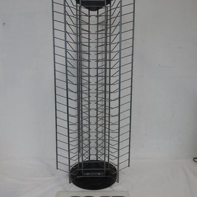 Metal DVD/CD Rack-32 Inches Tall