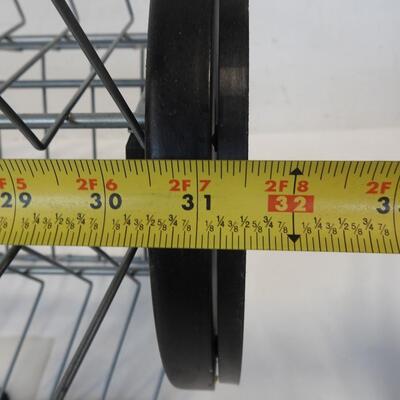 Metal DVD/CD Rack-32 Inches Tall