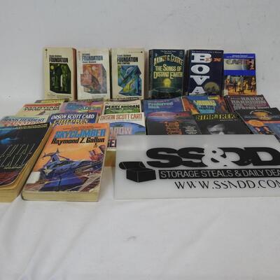 26 Science Fiction Books: Foundation to Anvil Of Stars: Asimov, Orson Scott Card