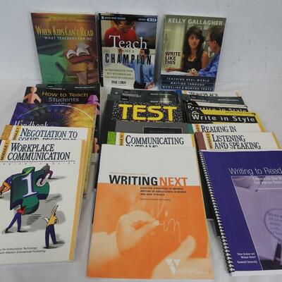 22 Teachers Instruction Manuals/Guidebooks: Holt Assessment & More
