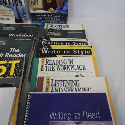 22 Teachers Instruction Manuals/Guidebooks: Holt Assessment & More