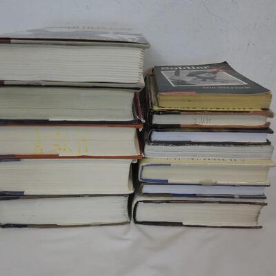Non-Fiction Books:10 Hardback, 2 Paperback : Nelson Mandela-Colin Powell