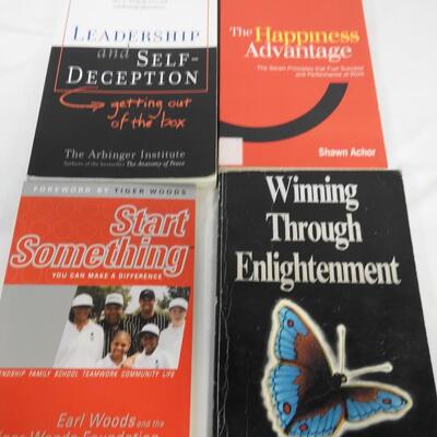 10 Books On Motivation & Enlightenment: Covey, Brackett, Robbins, Merrill, Woods