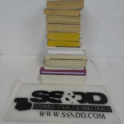 12 Non-Fiction Hardback /Paperback Books: Malcolm X, Shatner, Larry King,Rooney