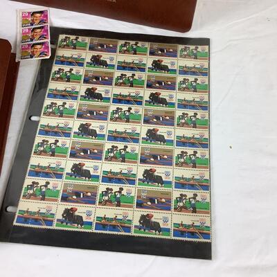 5242 Two Books of Golden State Birds and United States Stamp Collection