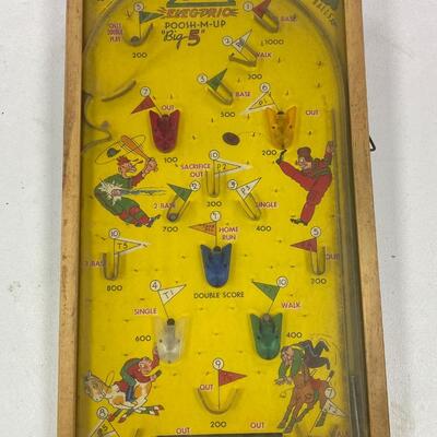 5N1 Electric Poosh-M-Up pinball game