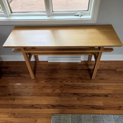 Modern Bamboo Table Console 59x18x28