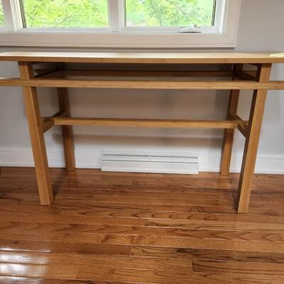 Modern Bamboo Table Console 59x18x28