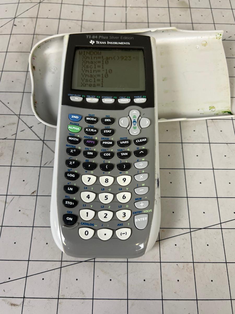 TI84 Plus Silver Edition Graphing Calculator