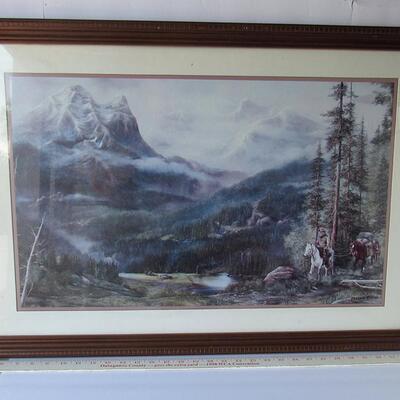 Large Pretty Scenic Picture, Georgie McBride, 23" x 33"