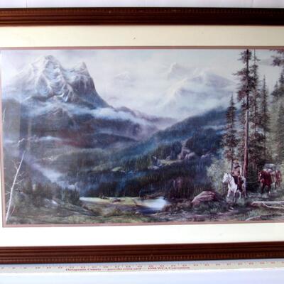 Large Pretty Scenic Picture, Georgie McBride, 23" x 33"