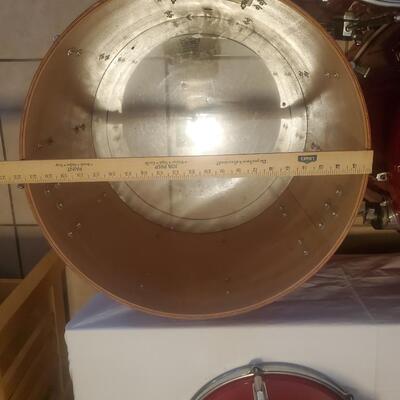 Red Pearl Drum 6 Piece Set