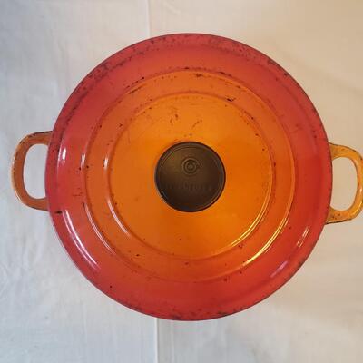 Le Creuset Cast Iron Enamel Dutch Oven & Lid - Made in France
