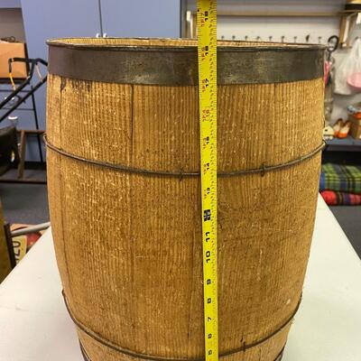 Wooden barrel keg-primitive