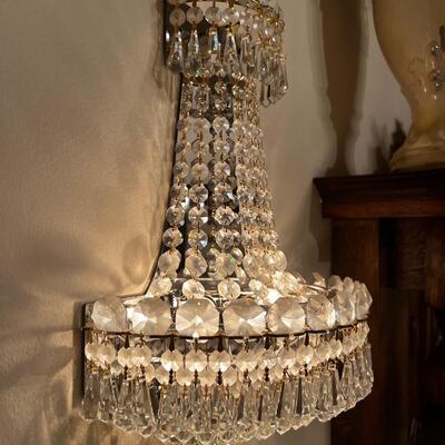 Schonbek Crystal Wall Sconces