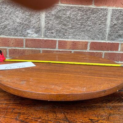 Wooden serving tray