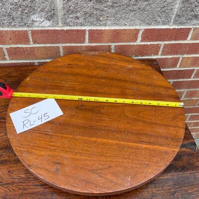 Wooden serving tray