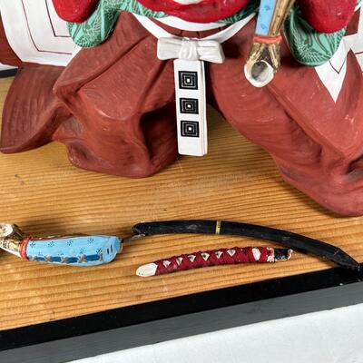 Hakata #5143 Shintencho Minamidori Samurai  with stand, statue