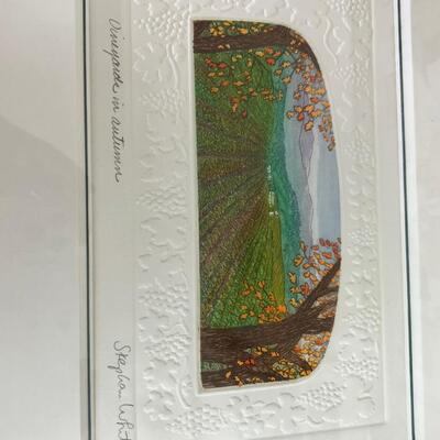 San Francisco theme prints. Long  1985 print titled "The Computer Room."
