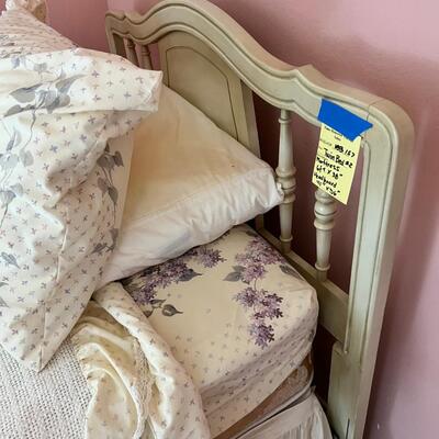 2 MCM twin beds with egg crate and mattress