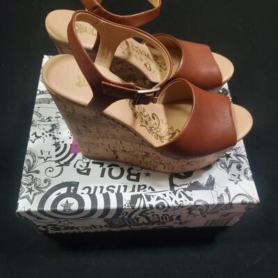 New Brash Wedges Brown - Women's 6.5