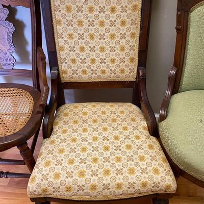 Victorian Accent Chair Lot 