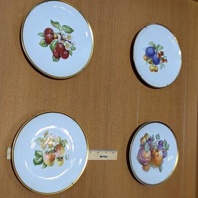 4 Hutschenreuther Selb Bavaria Germany Pasco Plates