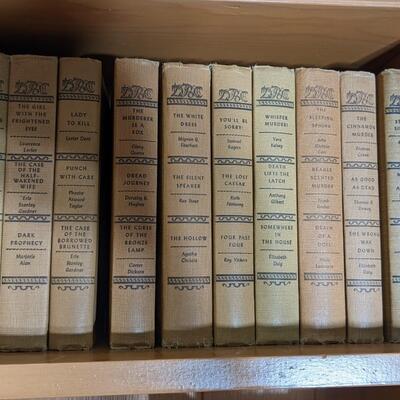 Set of 32 Detective Book Club Books, Great Condition