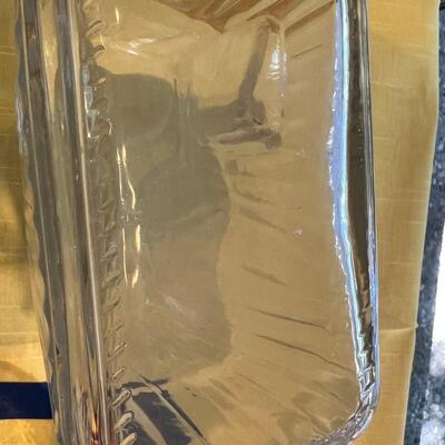 RARE with sticker MCM 3 BLENKO WATER Bottles, 4 clear water pitchers