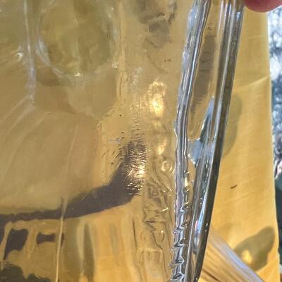 RARE with sticker MCM 3 BLENKO WATER Bottles, 4 clear water pitchers