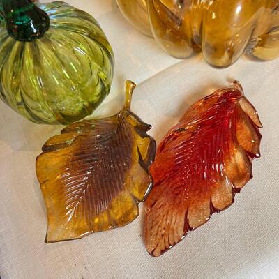 Glass Pumpkin Collection lot #1
