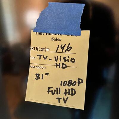 31" Vizio smart  Full HD TV working and  Zenith DVD  VHS