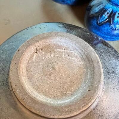 12 smaller vases and ceramic bowls