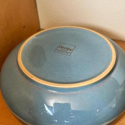 Denby Bowl full of special Unusual  "enclosed" ceramic fruit Vegetables