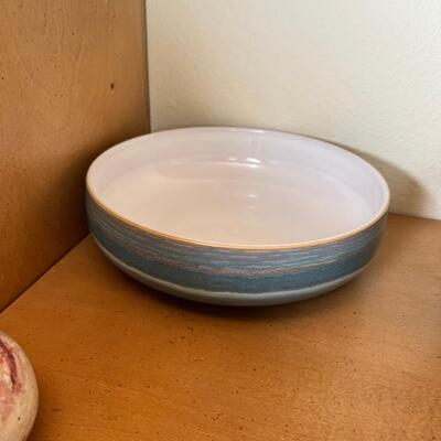 Denby Bowl full of special Unusual  "enclosed" ceramic fruit Vegetables