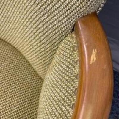 Nice MCM Chair with Footstool